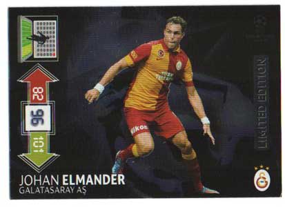 Limited Edition, 2012-13 Adrenalyn Champions League, Johan Elmander