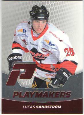 2012-13 HockeyAllsvenskan, Playmakers #ALLS-PM02 Lucas Sandström/  Lucas Sandstrom ASPLÖVEN HC