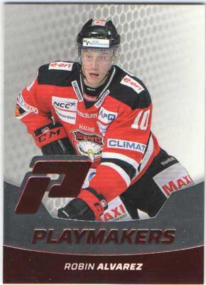 2012-13 HockeyAllsvenskan, Playmakers #ALLS-PM07 Robin Alvarez IF MALMÖ REDHAWKS