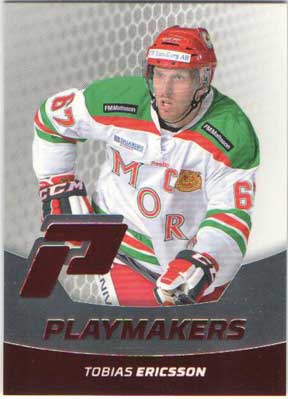 2012-13 HockeyAllsvenskan, Playmakers #ALLS-PM08 Tobias Ericsson MORA IK