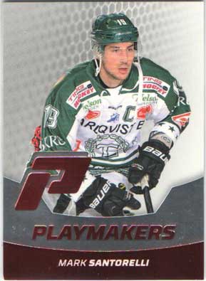 2012-13 HockeyAllsvenskan, Playmakers #ALLS-PM11 Mark Santorelli TINGSRYDS AIF