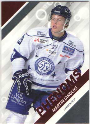 2012-13 HockeyAllsvenskan, Phenoms #ALLS-PH04 Martin Janolhs LEKSANDS IF
