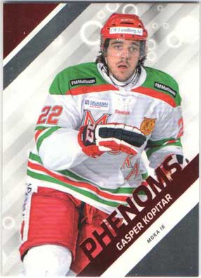 2012-13 HockeyAllsvenskan, Phenoms #ALLS-PH06 Gasper Kopitar MORA IK