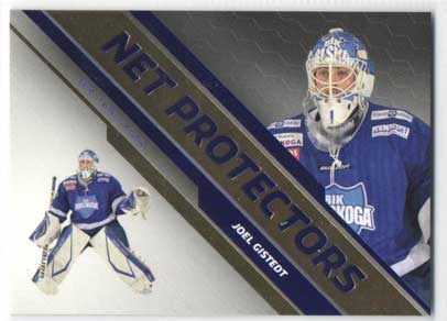 2012-13 HockeyAllsvenskan, Net Protectors #ALLS-NP03 Joel Gistedt BIK KARLSKOGA