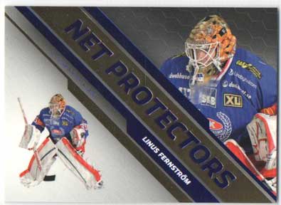 2012-13 HockeyAllsvenskan, Net Protectors #ALLS-NP09 Linus Fernström/ Linus Fernstrom IK OSKARSHAMN