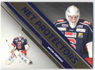 2012-13 HockeyAllsvenskan, Net Protectors #ALLS-NP10 Anton Forsberg SÖDERTÄLJE SK