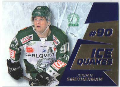 2012-13 HockeyAllsvenskan, Ice Quakes #ALLS-IQ11 Jordan Smotherman TINGSRYDS AIF