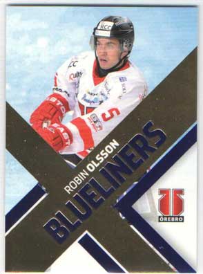 2012-13 HockeyAllsvenskan, Blueliners #ALLS-BL14 Robin Olsson ÖREBRO HK