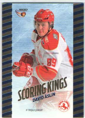 2012-13 HockeyAllsvenskan, Scoring Kings #ALLS-TS01 David Åslin/ David Aslin IF TROJA/LJUNGBY