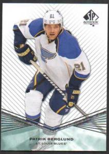 Patrik Berglund 2011-12 SP Authentic #68