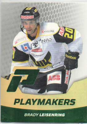 2012-13 HockeyAllsvenskan, Playmakers Parallel #ALLS-PM13 Brady Leisenring VIK Västerås HK /30
