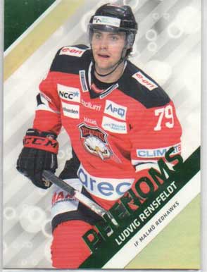 2012-13 HockeyAllsvenskan, Phenoms Parallel #ALLS-PH05 Ludvig Rensfeldt IF MALMÖ REDHAWKS /30