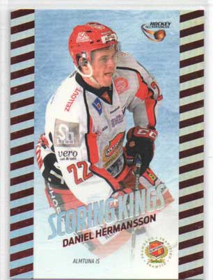 2012-13 HockeyAllsvenskan, Scoring Kings Parallel #ALLS-TS02 Daniel Hermansson ALMTUNA IS /30