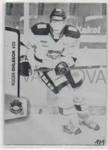 Black Press Plate 2012-13 ALLS-153 Roger Ohlsson IF MALMÖ REDHAWKS