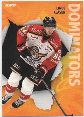 2012-13 SHL s.2 Dominators #09 Linus Klasen Luleå Hockey