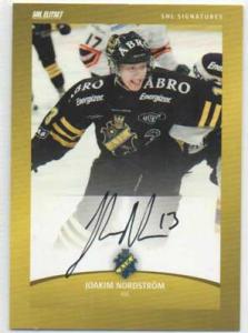 2012-13 SHL s.2 Signatures #01 Joakim Nordström AIK