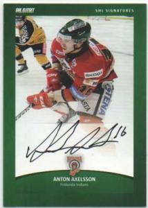 2012-13 SHL s.2 Signatures #04 Anton Axelsson Frölunda Indians