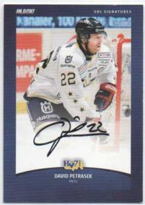 2012-13 SHL s.2 Signatures #05 David Petrasek HV71