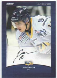 2012-13 SHL s.2 Signatures #07 Jesper Fasth HV71