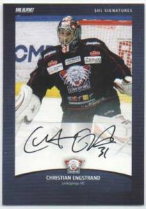 2012-13 SHL s.2 Signatures #08 Christian Engstrand Linköpings HC