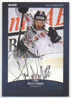 2012-13 SHL s.2 Signatures #09 Robin Figren Linköpings HC