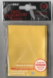 Deck protector sleeves, yellow, 50ct - Ultra Pro