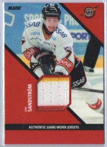 2012-13 SHL Jersey s.2 #4 Jan Sandström / Jan Sandstrom Luleå Hockey (GUL/VIT/RÖD, 1/35)
