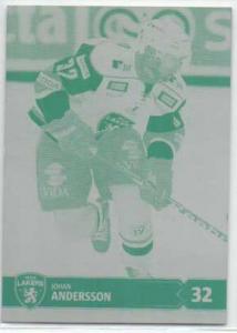 SHL Press Plate, Base, Johan Andersson Växjö Lakers (Case topper)