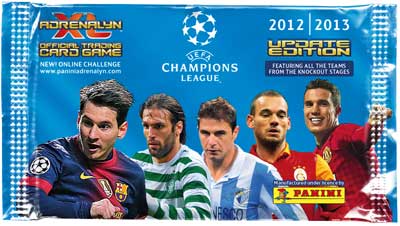 1 Pack Panini Adrenalyn XL Champions League Update 2012-13