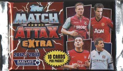 1st Paket Topps Match Attax EXTRA Premier League 2012-13