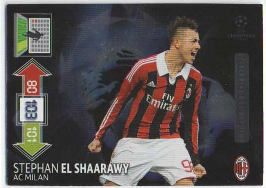 Limited Edition, 2012-13 Adrenalyn Champions League Update, Stephan El Shaarawy