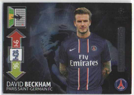 Limited Edition, 2012-13 Adrenalyn Champions League Update, David Beckham