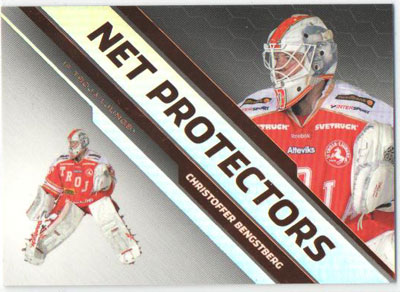 2012-13 HockeyAllsvenskan, Net Protectors Parallel #ALLS-NP12 Christoffer Bengtsberg IF TROJA /30