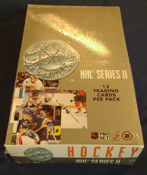 1991-92 Pro Set Platinum NHL Series I Hockey Box Factory Sealed