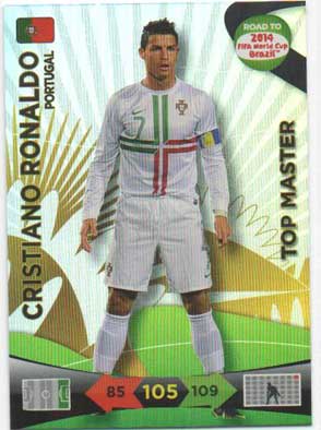 Top Master, 2013-14 Adrenalyn Road to the World Cup, Cristiano Ronaldo