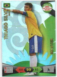 Master, 2013-14 Adrenalyn Road to the World Cup, Thiago Silva