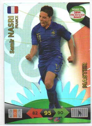 Master, 2013-14 Adrenalyn Road to the World Cup, Samir Nasri