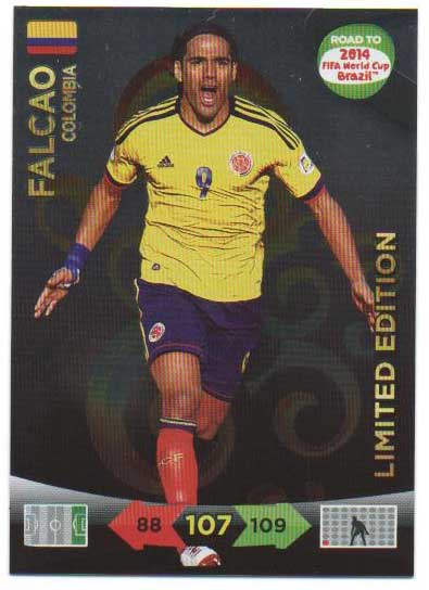 Limited Edition, 2013-14 Adrenalyn Road to the World Cup, Falcao