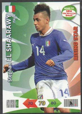Rising Star, 2013-14 Adrenalyn Road to the World Cup, Stephan El Shaarawy
