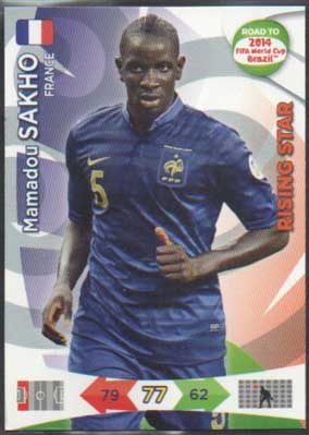 Rising Star, 2013-14 Adrenalyn Road to the World Cup, Mamadou Sakho