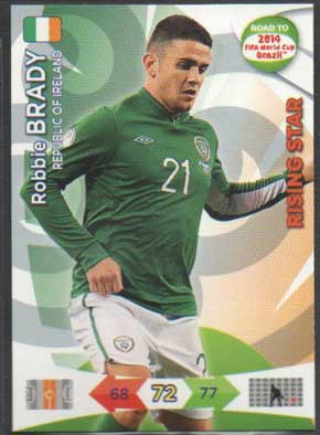 Rising Star, 2013-14 Adrenalyn Road to the World Cup, Robbie Brady