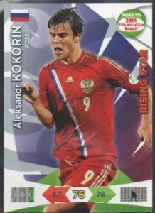 Rising Star, 2013-14 Adrenalyn Road to the World Cup, Aleksandr Kokorin