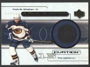 Patrik Stefan 1999-00 Upper Deck Ovation A Piece Of History #PS