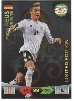 Limited Edition, 2013-14 Adrenalyn Road to the World Cup, Marco Reus
