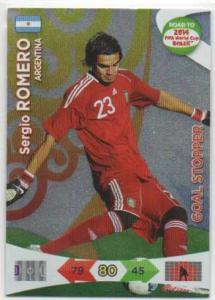 Goal Stoppers, 2013-14 Adrenalyn Road to the World Cup, Sergio Romero