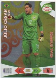 Goal Stoppers, 2013-14 Adrenalyn Road to the World Cup, Julio Cesar