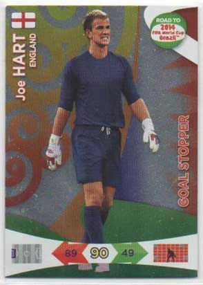Goal Stoppers, 2013-14 Adrenalyn Road to the World Cup, Joe Hart