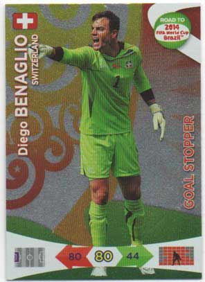Goal Stoppers, 2013-14 Adrenalyn Road to the World Cup, Diego Benaglio