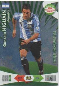 Fan Favourite, 2013-14 Adrenalyn Road to the World Cup, Gonzalo Higuain