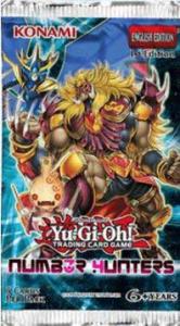 Yu-Gi-Oh, Number Hunters, 1 Booster (5 kort), 1st Edition